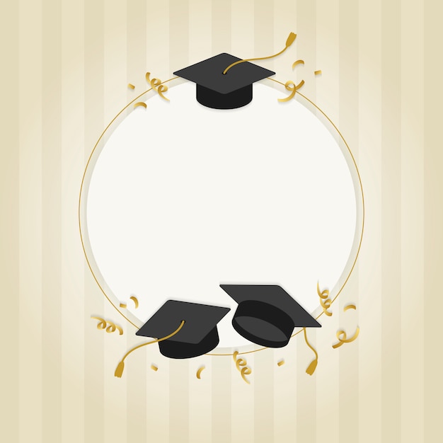 Tarjeta de felicitación de graduación