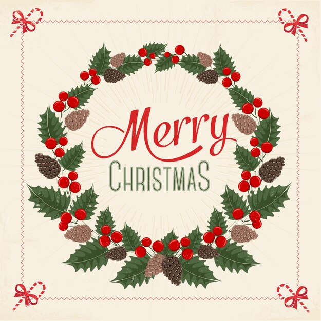 Tarjeta de Feliz Navidad