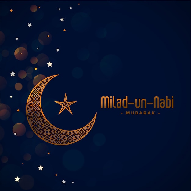 Tarjeta del festival eid milad un nabi barawafat