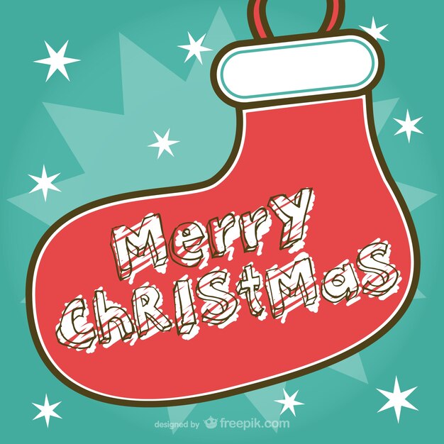 Tarjeta de Navidad roñosa