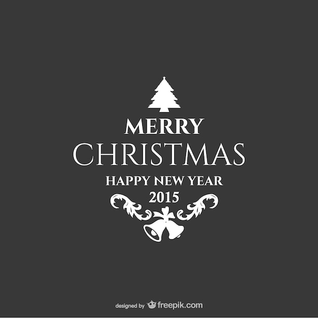 Tarjeta de Navidad de la vendimia
