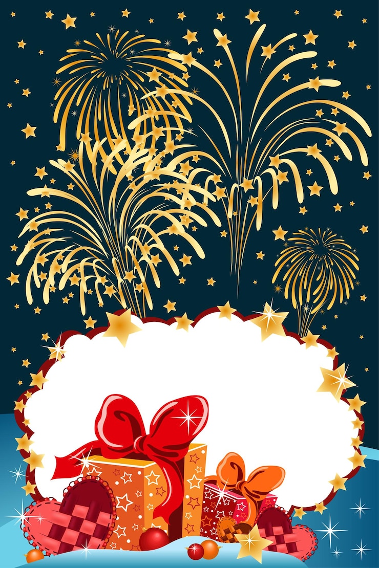 Vector gratuito tarjeta de navidad