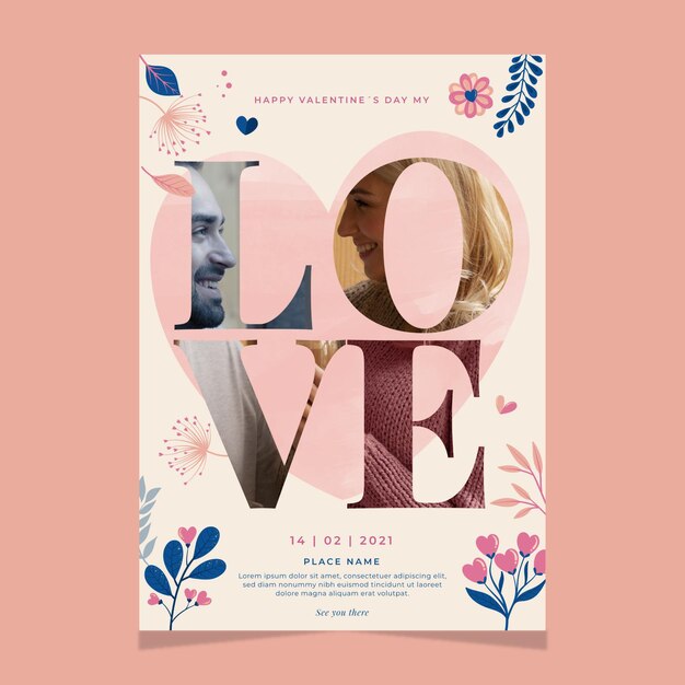 Tarjeta de san valentin