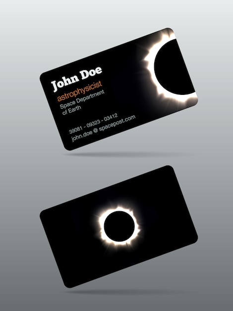 tarjeta de visita eclipse
