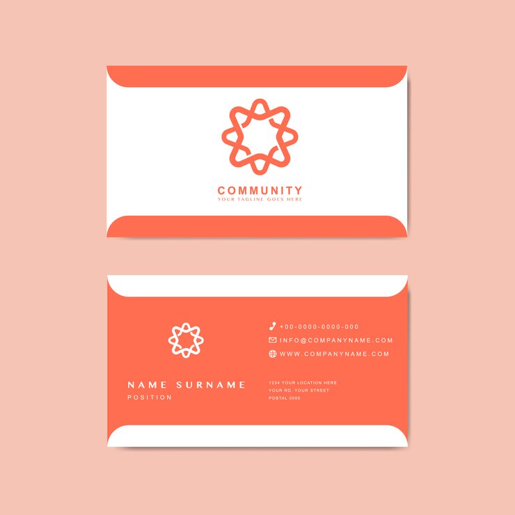 Vector gratuito tarjeta de visita