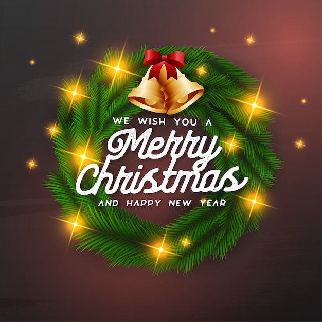 Te deseamos un feliz fondo de Navidad
