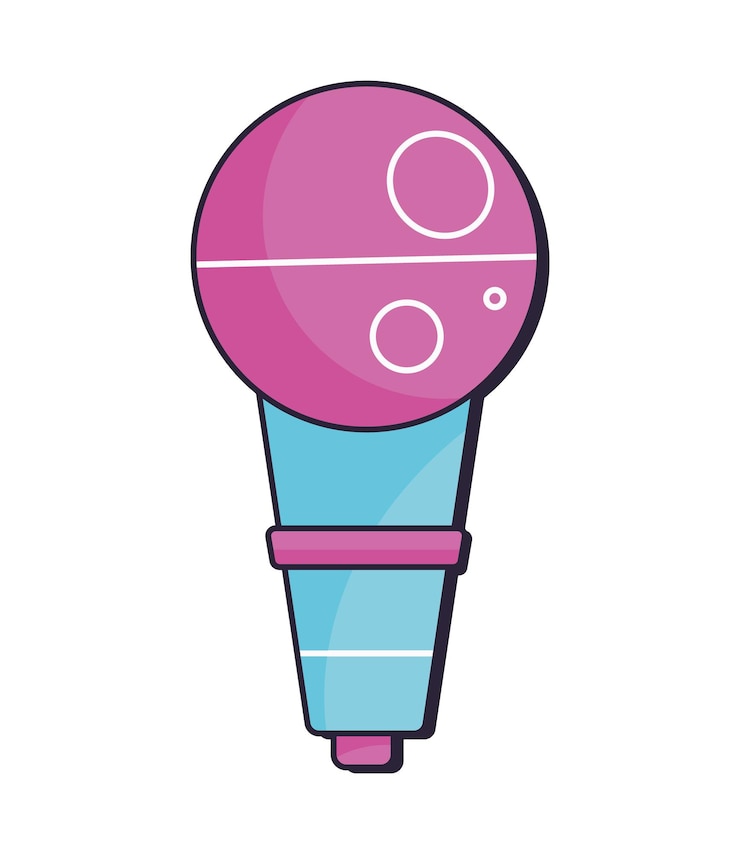 Vector gratuito técnico de dispositivos de audio de micrófono