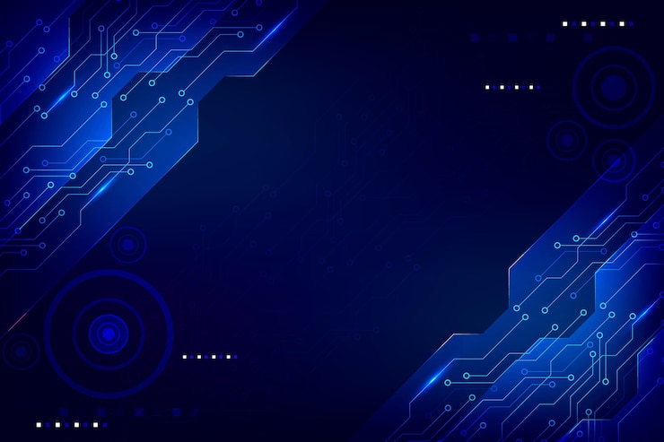 Vector gratuito tecnología degradada y fondo futurista.