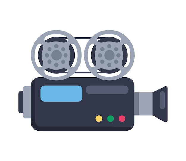 Vector gratuito tecnología de dispositivo de película