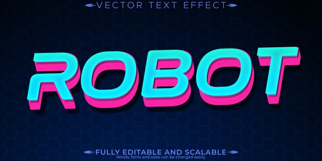 Tecnología editable de efecto de texto de inteligencia artificial y estilo de texto científico