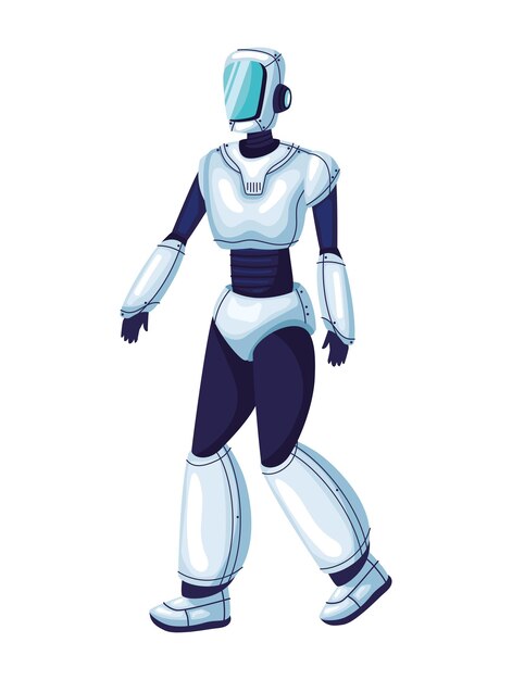 tecnología de robot que camina