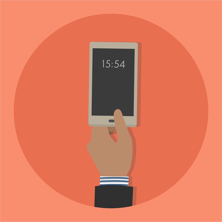 Vector gratuito teléfono inteligente
