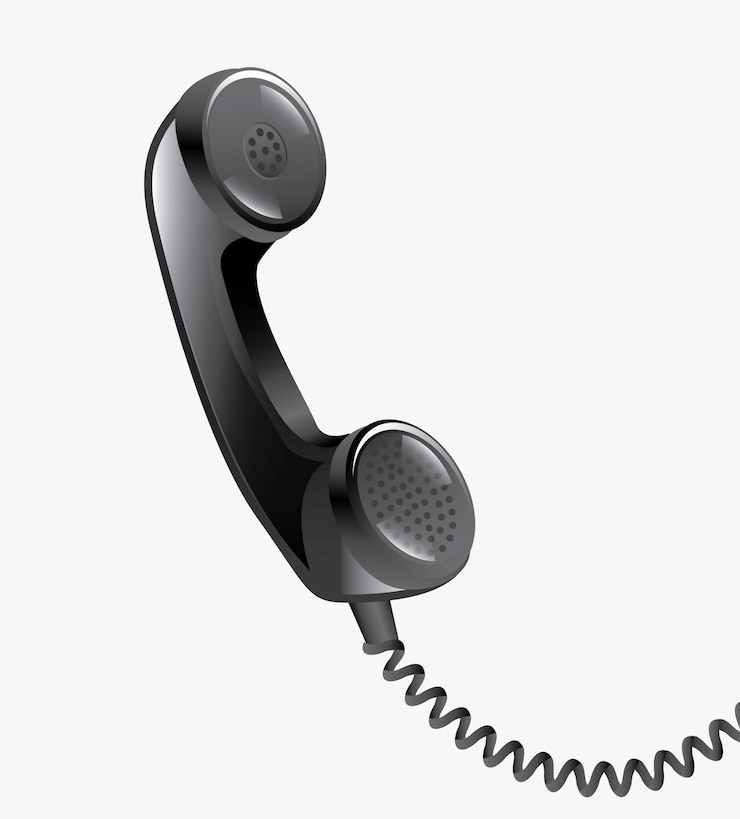 Vector gratuito teléfono, teléfono, contacto