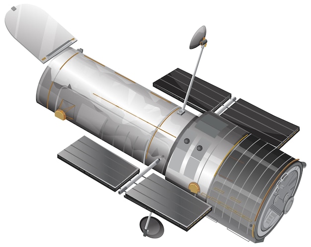 Vector gratuito el telescopio espacial hubble