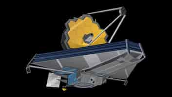 Vector gratuito telescopio espacial james webb jwst