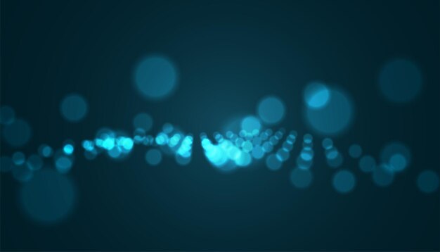 telón de fondo de presentación de negocios dinámico y elegante con efecto bokeh