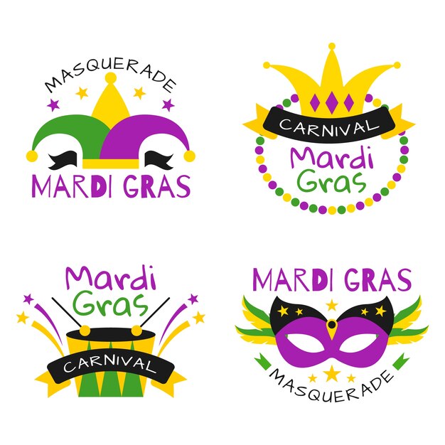 Tema de carnaval para la colección de insignias