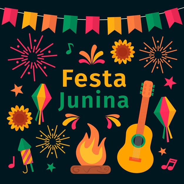 Tema de celebración del evento Festa junina