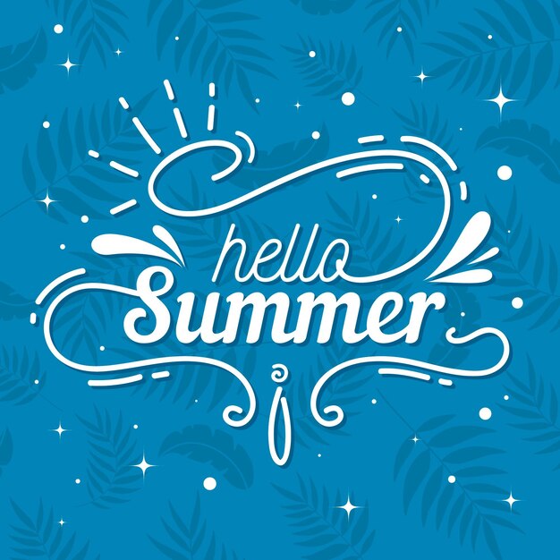 Tema de cita de letras de verano