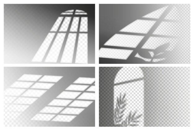 Tema de efecto de superposición de sombras transparentes