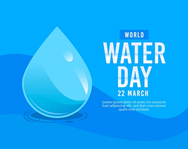 Tema del evento del día mundial del agua