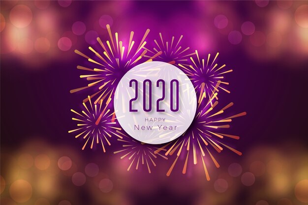 Tema festivo para la fiesta de año nuevo