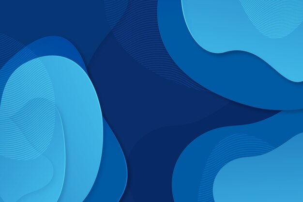 Tema de fondo azul clásico abstracto