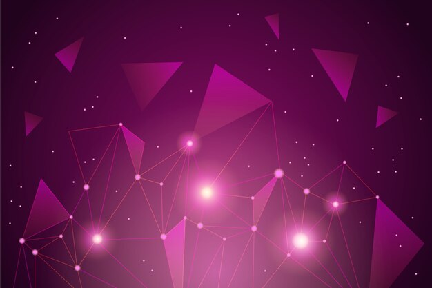 Tema de fondo brillante futurista