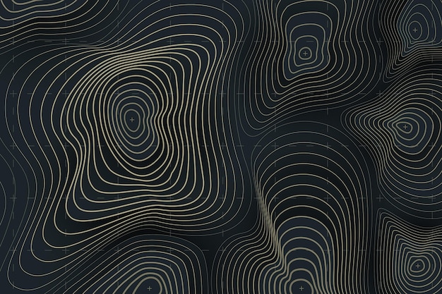 Tema de fondo del mapa topográfico