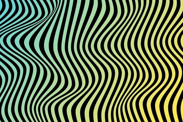 Tema de fondo de pantalla de ilusión óptica psicodélica