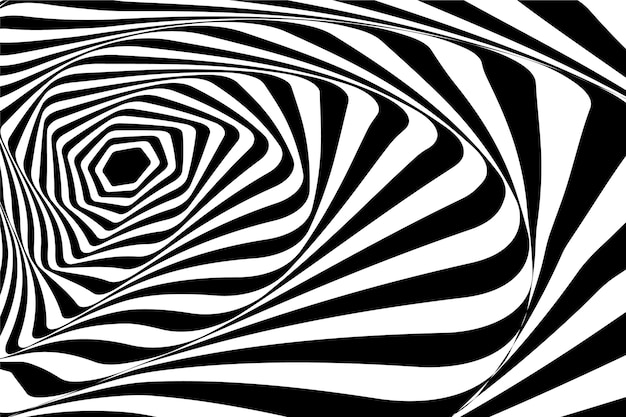 Tema de ilusión óptica psicodélica