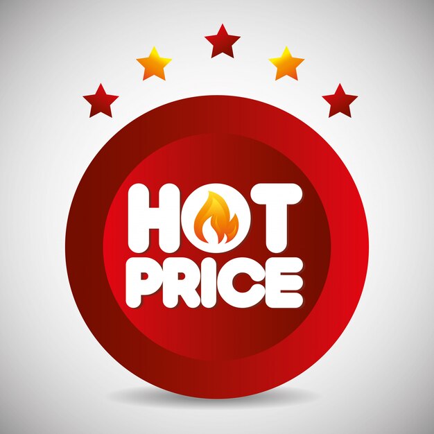 Tema de precios calientes de compras