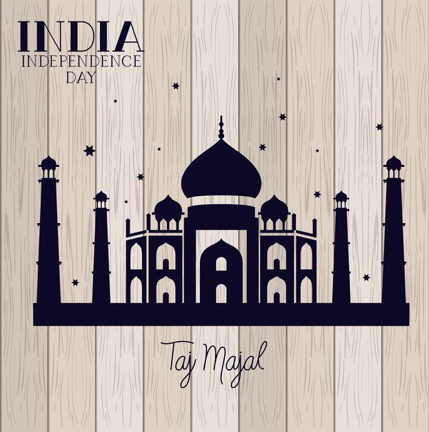 Templo de taj majal indio