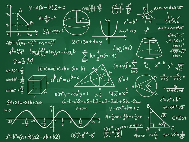 Fondo De Matematicas Vector Gratis Fondo De Matematicas Vector Gratis