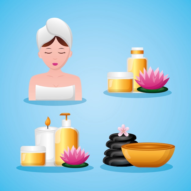 Terapia de tratamiento de spa