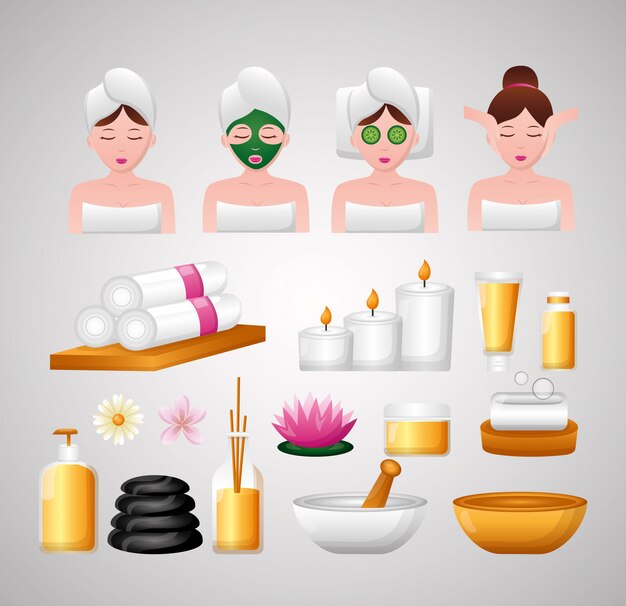 Terapia de tratamiento de spa