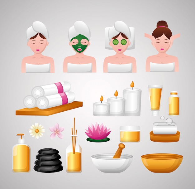 Terapia de tratamiento de spa