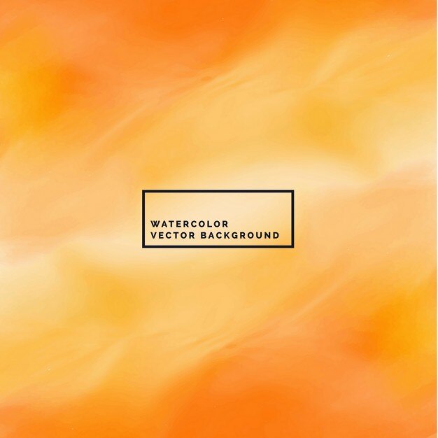 Textura de acuarela naranja
