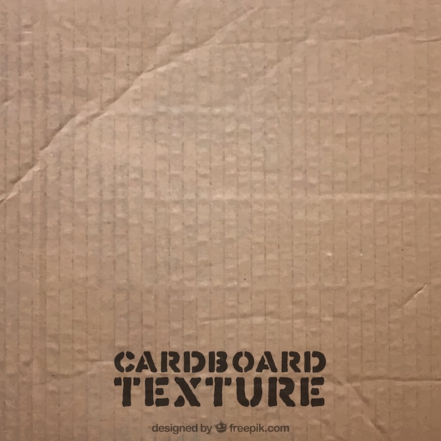 Textura de cartón