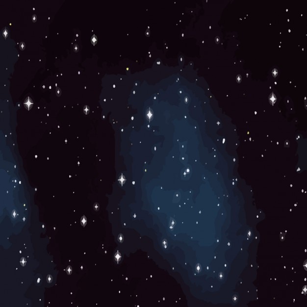 Vector gratuito textura de cielo lleno de estrellas