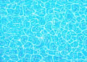 Vector gratuito textura de fondo de piscina, ondulación y flujo con olas.