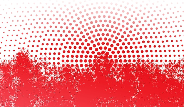 Vector gratuito textura grunge roja con fondo detallado de semitonos