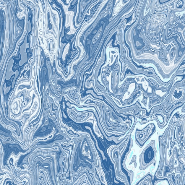 Textura de mármol de acuarela azul