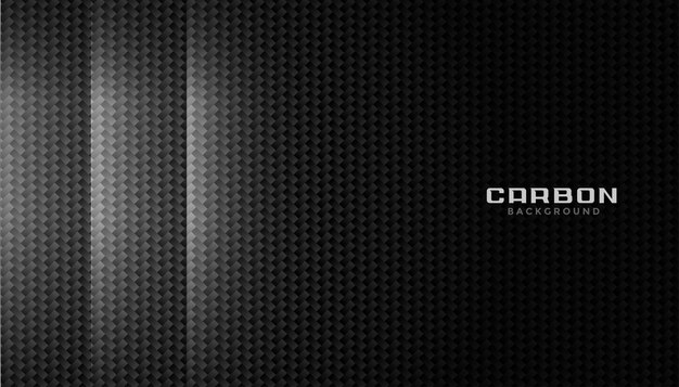 Textura de material de fibra de carbono con efecto de luz.