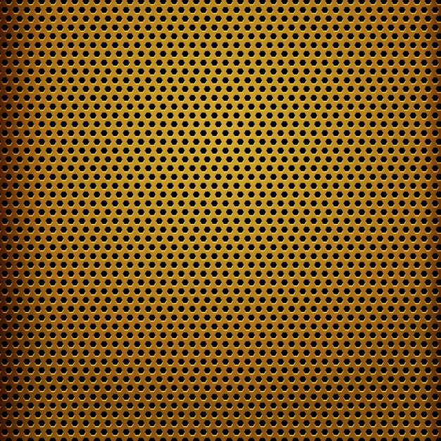 Textura de metal moderna amarilla