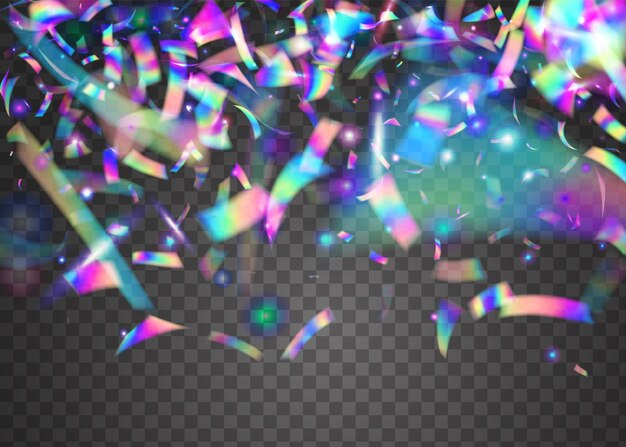 Textura de neón Disco Papel tapiz abstracto Cumpleaños Brillo Holográfico