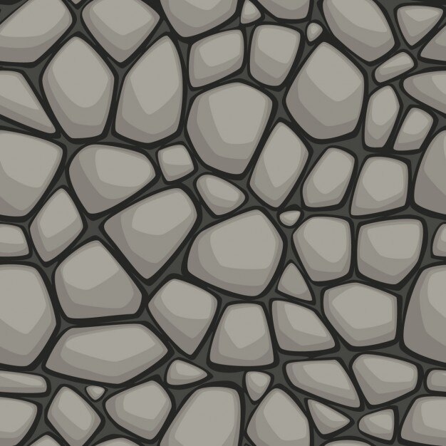 Textura de piedra cartoon