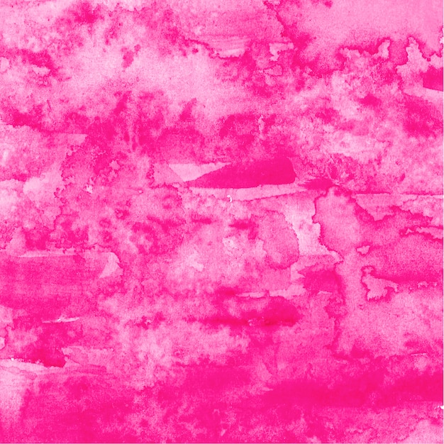 Textura de pincel de agua rosa hecha a mano