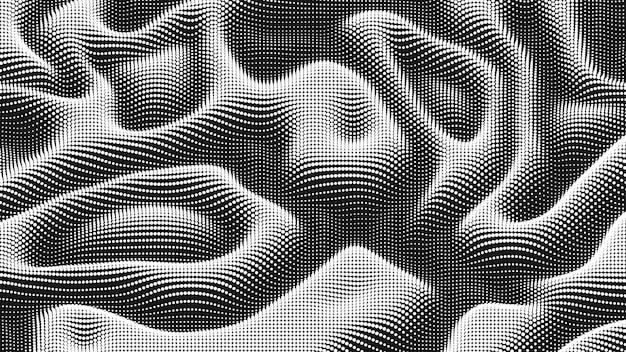 Textura de ruido de onda de punto