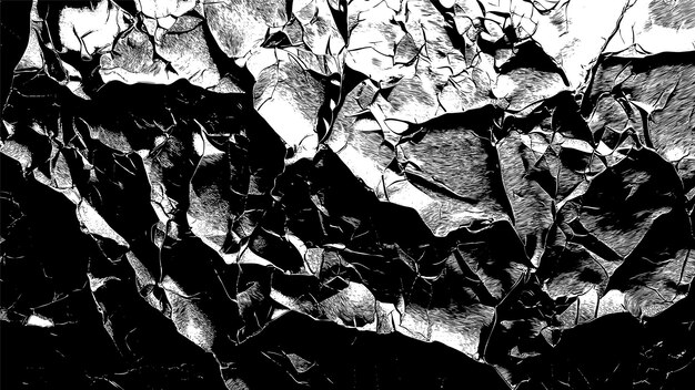 la textura de la tinta grunge arrugada